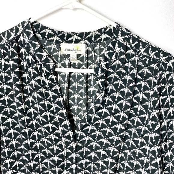 Anthropologie Porridge Bird Tunic Top - Picture 2 of 6